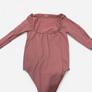 Out from under Women's Pink and Brown Bodysuit